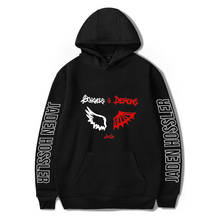 Sudadera con estampado de Jaden Hossler para hombre y mujer, ropa de calle Harajuku, Kpop, de gran tamaño 2024 - compra barato