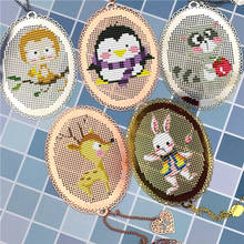 xx Cute Animals Craft Stich Cross Stitch Bookmark Metal Silver Golden Needlework Embroidery Crafts Counted Cross-Stitching Kit 2024 - buy cheap