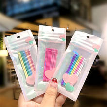 10 pcs Muticolor Side Clip for Hair Clips Shiny Alloy Waved Hairpin Styling Metal Barrette Candy Color Bobby Pins for Women Girl 2024 - buy cheap