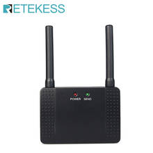 Retekess Amplifier 500mW RF Wireless Repeater Signal Amplifier Learning Code Extender for T117 Call Button 433MHz F4408A 2024 - buy cheap