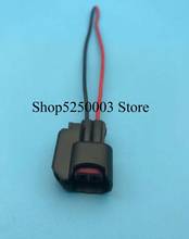 Conector de inyector de combustible EV6 EV14 USCAR, cable Pigtail compatible con Dodge LS2 LS3 con cable de 15cm 18AWG, 10/20/50/100 piezas/lote 2024 - compra barato