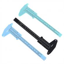 0-150mm Double Scale Plastic Vernier  Caliper with Mini Measurement Tool for Students 2024 - buy cheap