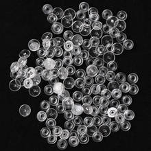 50 Set KAM T3 Clear PLASTIC RESIN SNAPS BUTTON FASTENERS PRESS STUD 10mm 2024 - buy cheap