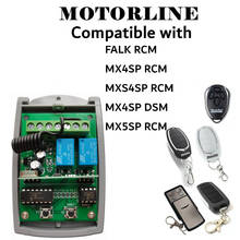 Motorline MX4SP DSM RCM Alutech AN-Motors AT-4 remote control receiver 2 channel 433.92 MHz gate control garage command 2024 - buy cheap