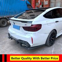 EPFBSQP For BMW 3Series F34 3GT Model Forging Carbon Pattern Car Trunk Boot Lip Spoiler Wing Lid Big For320i 328i 335i 2013-UP 2024 - buy cheap