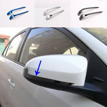 Car Body Back Rear View Rearview Side Mirror Cover Trim Frame Lamp Hood 2pcs For Toyota Vios/Yaris Sedan 2014 2015 2016 2024 - buy cheap