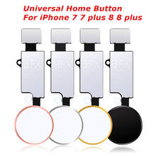 Botón de inicio Universal para iPhone 7, 7 plus, 8, 8 plus, Cable flexible, botón de restauración normal, funciones de retorno de repuesto 2024 - compra barato