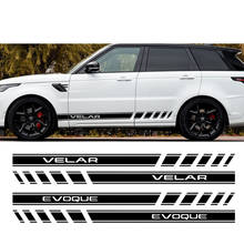 For Land Rover Discovery 3 4 2 Freelander Evoque Velar Supercharged Autogiography SVR Door Side Skirt Stripes Body Decor Sticker 2024 - buy cheap