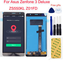 Для Asus Zenfone 3 Deluxe ZS550KL Z01FD ЖК-дисплей монитор модуль ЖК-экран + сенсорный экран сенсор стекло дигитайзер сборка 2024 - купить недорого