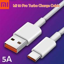 100% Xiaomi 5A Turbo Charger Cable Quick Charge Type C USB Line For Mi 10 11 CC9 Pro CC9e 8 9 9se Redmi K30 Pro Note 9s 8T 2024 - buy cheap