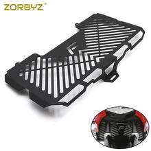 ZORBYZ Motorcycle Black Radiator Grille Guard Cover Protector For BMW F650GS 2008-2012 F700GS 2011-2015 2024 - buy cheap