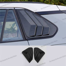 Carbon Fiber  for Toyota RAV4 Xa50 2019 2020 2021 2022 Car Rear Window Triangle Shutter Trims Exterior Accessories Louver  auto 2024 - buy cheap