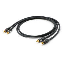 Hifi audio OFC low-noise RCA cable hifi RCA to RCA interconnect cable RCA plug cable 2024 - buy cheap