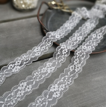 5 Meters/lot Pure White Embroidered Mesh Lace Garment Lace Trims Trimmings DIY Patchwork Sewing accessories 3cm 2024 - buy cheap