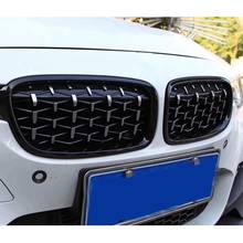 1 Pair 5 Series F10 Front Kidney Grille for Bmw 5 Series F10 2014-2017 520I 525I 528I Diamond Grille Meteor Style Front Bumper G 2024 - buy cheap