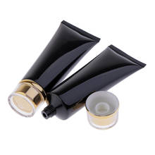 2Pcs/Set Empty Plastic Portable Tubes Squeeze Cosmetic Cream Lotion Travel Bottles 100ml 2024 - buy cheap