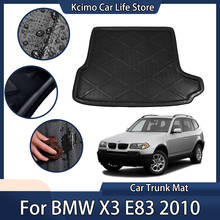 Revestimiento para maletero trasero, bandeja de carga, alfombra, Protector contra el barro, apto para BMW X3 E83 2010 2024 - compra barato