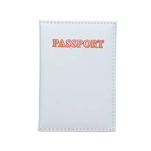 Zoukane простые буквы, белая обложка для паспорта, чехол для ID билета, кошелек для паспорта, аксессуары для путешествий ZSPC43 2024 - купить недорого