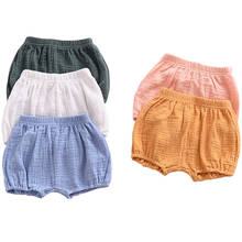 2022 Baby Girls BOYS Summer Shorts Linen Cotton Kids Outfits Children Clothing Newborn Comfortable Toddler PP Pants Infant 0-4Y 2024 - buy cheap