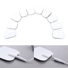 10Pcs Replacement for Massager Tens Units Electrode Pads Therapy Machine 6*4CM 2024 - buy cheap