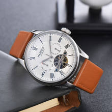 New Arrival 43mm parnis white dial Date ST2502 Automatic mechanical mens watch 2024 - buy cheap