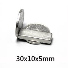 30/50/100PCS 30x10x5 N35 Search Major Quadrate Magnet 30mm*10mm*5mm Powerful Magnets 30x10x5mm Strong Neodymium Magnets 30*10*5 2024 - buy cheap