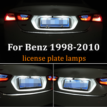 2 шт. авто светильник светодиодный номерной знак светильник для Benz C-класс W203 e-класс slk-класс canbus хвост светильник C5W 6418 Тюнинг автомобилей лампы 2024 - купить недорого