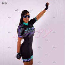 2020 Yo soy Kafit Women‘s Triathlon Cycling clothes Skinsuit sets Macaquinho Ciclismo Feminino MTB BIKE Clothing  Jumpsuit kits 2024 - buy cheap