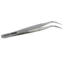 High Quality Tweezers Stainless Steel Anti-acid Fine Tip Curved Tweezers Forceps Tool for Point Precision ESD Work 2024 - buy cheap