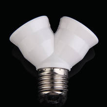 E27 base de luz lâmpada soquete do bulbo 1 a 2 divisor adaptador conversor soquete 2024 - compre barato