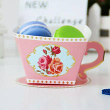 50Pcs Sweet Cake Gift Boxes Teapot Candy Box for Retro Wedding Decoration Birthday Tea Party Supplies 2024 - buy cheap