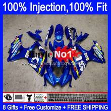 OME For SUZUKI GSXR-750 GSXR 600 750 GSXR600 GSX-R750 17MC.61 New blue GSXR-600 K8 GSXR750 2008 2009 2010 08 09 10 Fairings 2024 - buy cheap