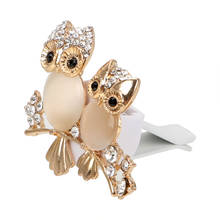 Car Air Freshener Car-styling Diamond Owl Auto Outlet Perfume Vent Solid Fragrance Diffuser 2024 - buy cheap