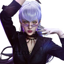 Game LOL NEW KDA Agony's Embrace Evelynn Black Costume Cosplay Halloween Party Full Set 2024 - buy cheap