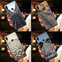 Train tracks rail pattern carcasa Phone Case For Xiaomi Redmi note 7 8 9 A t k30 max3 9 s 10 pro lite 2024 - buy cheap