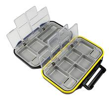 12 Compartments Grids Portable Fishing Tackle Box Waterproof Double-Sided Bait Lure Hooks Storage Case Fly Fishing Accessorie 2024 - buy cheap