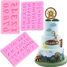 Letter/Number Silicone Mold Fondant Molds Cake Decorating Tools Chocolate Moulds Kitchen Baking Mould 2024 - buy cheap