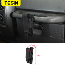 TESIN-Bolsa de almacenamiento multifunción para coche, organizador de accesorios para Jeep, Wrangler, Jk, JL, JT, TJ 2024 - compra barato