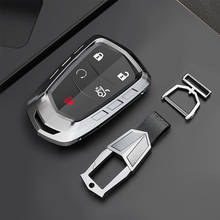 Funda de aleación de Zinc para mando a distancia de coche, carcasa Fob para ESV Cadillac Escalade CTS XTS SRX ATS 2015-2018 CT5 XT5 XT6, estilo de coche 2024 - compra barato