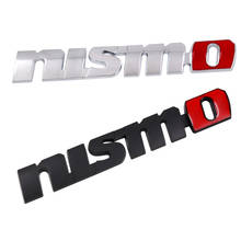 3D металлический Автомобильный логотип, стикер, автомобильный значок, наклейка для Nissan Nismo Tiida Teana Qashqai Juke X trail Note Almera Skyline Styling 2024 - купить недорого