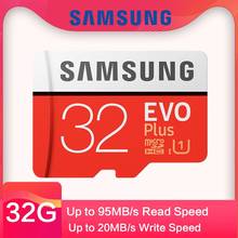 SAMSUNG Micro SD Card 32GB EVO Plus Flash Memory Card 64GB 128GB 256GB 512GB Class 10 UHS-I High Speed Microsd TF Card For 4k U3 2024 - buy cheap
