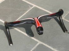 FLX-HB-18P Toray, карбоновый руль для шоссейного велосипеда, 31,8 мм, Встроенный руль со штоком 90 мм 2024 - купить недорого