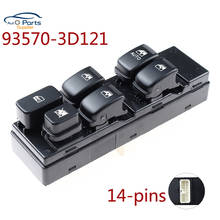 YAOPEI Car 93570-3D121 Front Left Power Window Master Switch For 2003-2005 Hyundai Sonata High Quality 2024 - buy cheap