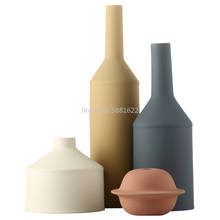 Morandi Color Creative Vase Decoration Modern Ceramic Handicraft Model Room Soft Decoration Home Decoration Decoration 2024 - buy cheap