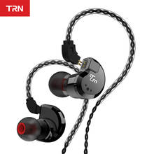 TRN V80 2BA 2DD In Ear Earphone HIFI Wired Headphone Earplug Headset for Study Sport DJ Monito Running Games 2024 - buy cheap