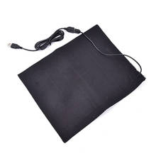 3 tamaños cálido cuello de espalda de calentamiento rápido de fibra de carbono almohadillas calentadas USB chaqueta caliente chaleco Accesorios 2024 - compra barato