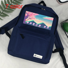 Vaporwave Aesthetic bagpack mochila travel 2021 kawaii laptop tassen dames femenina mujer backpack 2024 - buy cheap