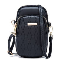 2019 Small Shoulder Bag Women Handbag Fashion Crossbody PU Leather Mini Messenger Bags for Cell Phone Clutch Bag for Women 2024 - buy cheap