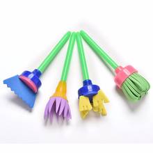 4 Pcs DIY Painting Tools Funny Drawing Toys Funny Creative Toy for Kid Children Flower Graffiti Sponge Art Supplies Brushes Seal 2024 - buy cheap