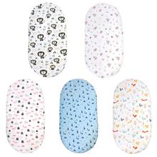 baby Diaper Changing Pad Cartoon Printed Cradle Cover Infant Mattress Crib Sheet New 2024 - buy cheap